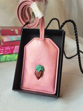 Kurt Geiger Strawberry ID Holder Lanyard